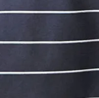 ADEAM Earrings Chandelier Tshirt in Midnight Stripe Blue ADEAM Earrings Chandelier Tshirt in Midnight Stripe Blue