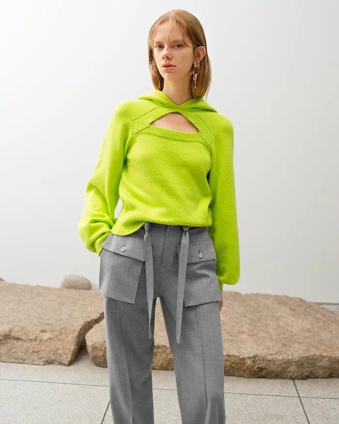 ADEAM Rings Heather Grey Water Stone Pant