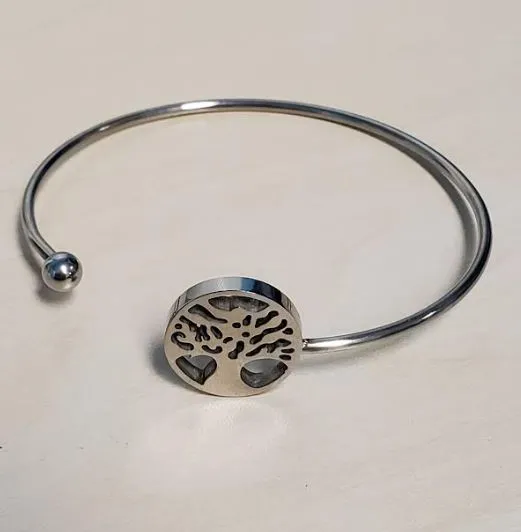 alice Bracelets B1131 Silver Tree of Life Bracelet