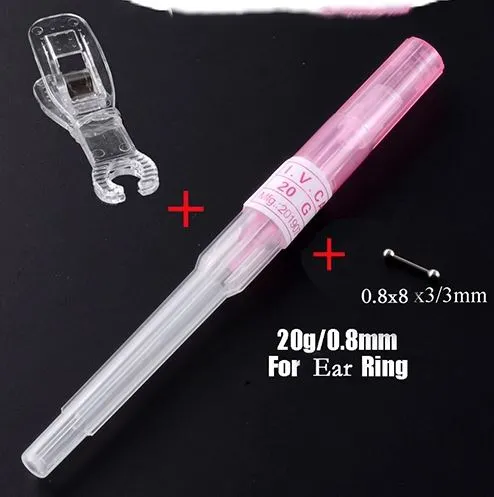 AZ970 Disposable Piercing Set 08mm Ear Stud 02 Earrings