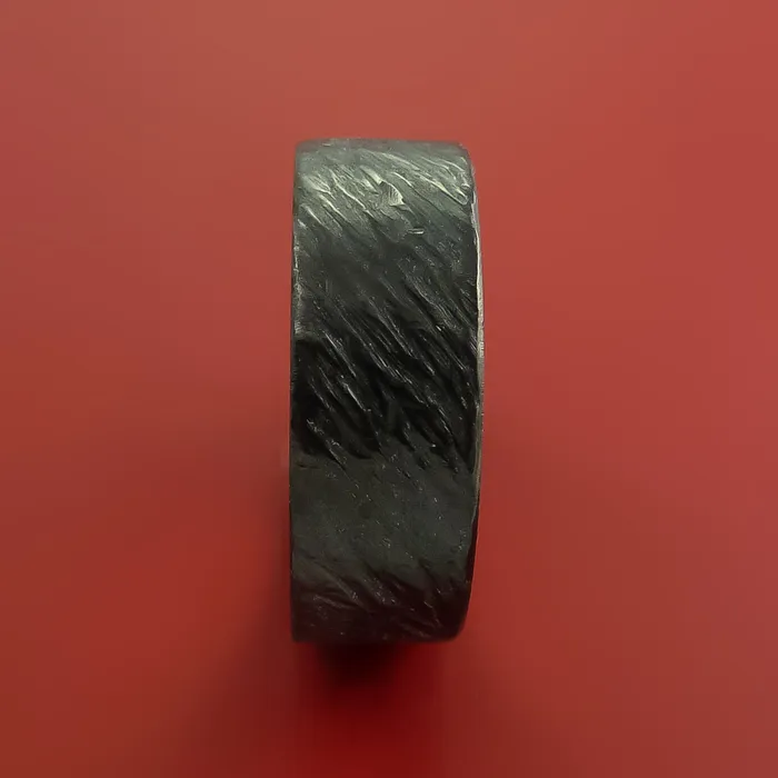 Black Zirconium Ring Custom Made Band Lashbrook Rings Black Zirconium Ring Custom Made Band Lashbrook Rings