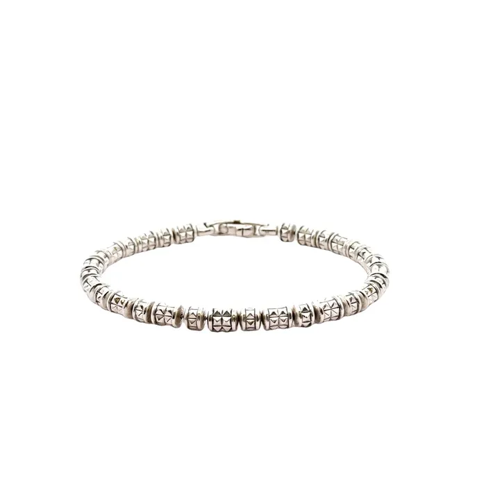 Bracelets David Yurman PreOwned David Yurman Pyramid Bead Bracelet