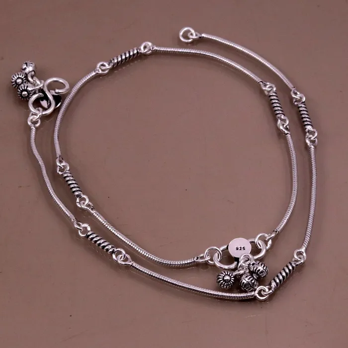 Bracelets Fabulous snake chain customized handmade ankle bracelet excellent gifting ankle jewelry foot bracelet best gift for her belly dance ank119 TRIBAL ORNAMENTS