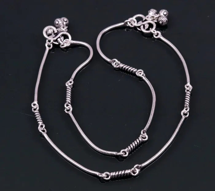 Bracelets Fabulous snake chain customized handmade ankle bracelet excellent gifting ankle jewelry foot bracelet best gift for her belly dance ank119 TRIBAL ORNAMENTS