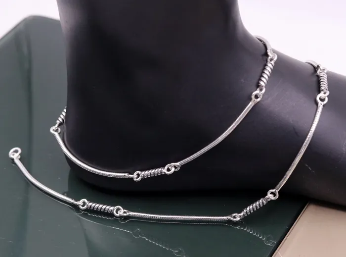 Bracelets Fabulous snake chain customized handmade ankle bracelet excellent gifting ankle jewelry foot bracelet best gift for her belly dance ank119 TRIBAL ORNAMENTS