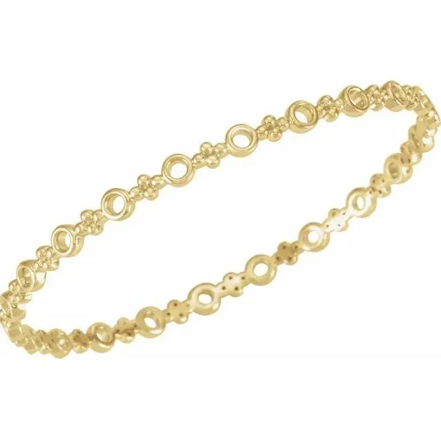 Bracelets Fire Brilliance 44 mm Thin Petite Bangle 7 Bracelet