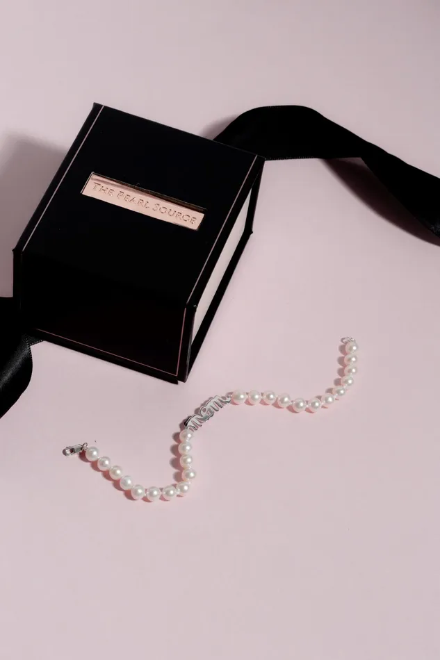 Bracelets spt 6065mm White Freshwater Cultured Pearl Mom Bracelet