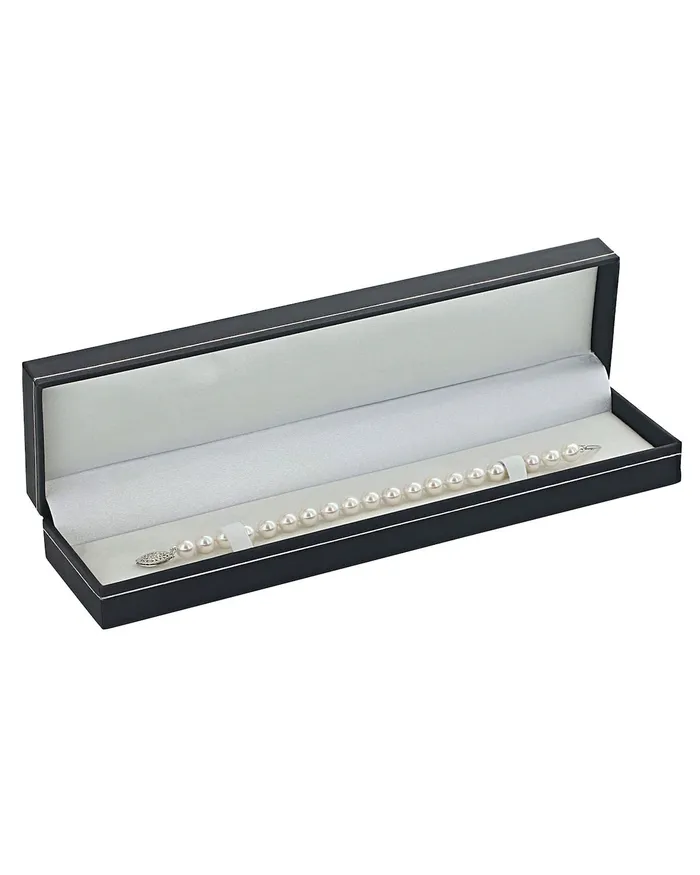 Bracelets spt White Japanese Akoya Pearl Bracelet 5560mm Choose Your Quality