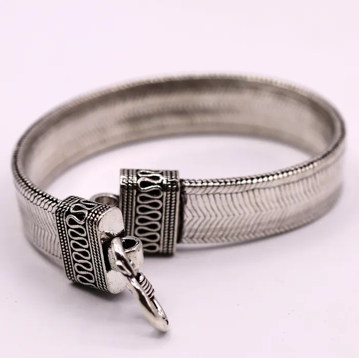 Bracelets TRIBAL ORNAMENTS Vintage antique design handmade 925 sterling silver wheat chain bracelet 9 inches long solid bracelet jewelry sbr25 Bracelets TRIBAL ORNAMENTS Vintage antique design handmade 925 sterling silver wheat chain bracelet 9 inches long solid bracelet jewelry sbr25
