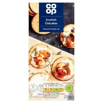 Co Op Scottish Oatcakes 250g Ramsden International Earrings