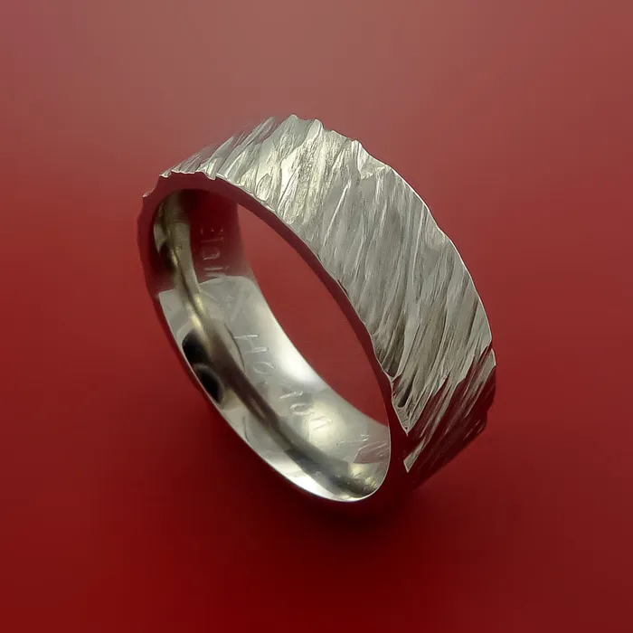 Cobalt Chrome Ring Custom Made Band Lashbrook Rings
