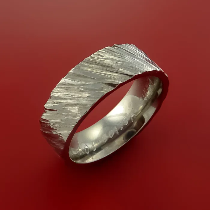 Cobalt Chrome Ring Custom Made Band Lashbrook Rings Cobalt Chrome Ring Custom Made Band Lashbrook Rings