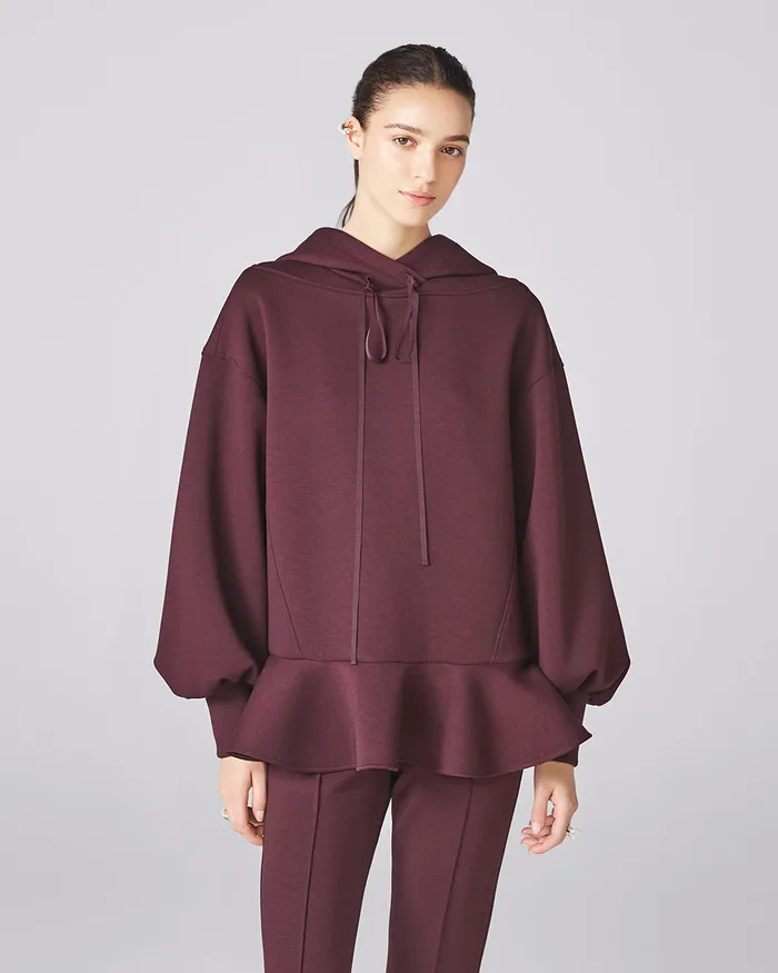 Earrings ADEAM Lounge Top in Mulberry