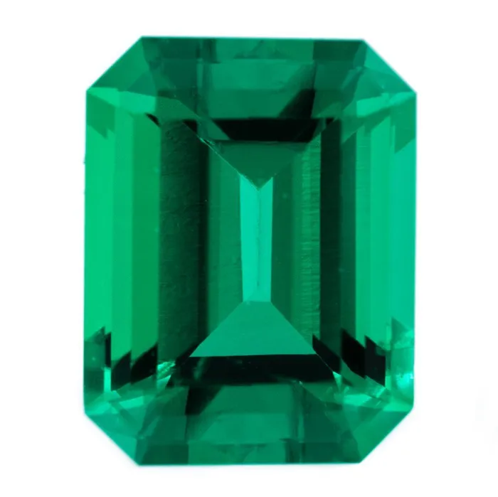 Earrings Fire Brilliance Emerald FAB LabGrown Emerald Gems
