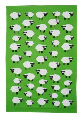 Earrings Glen Appin Sheep Repeat Tea Towel