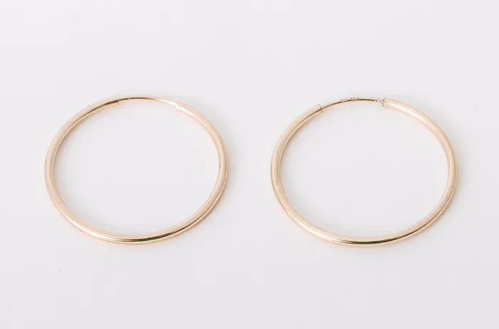 Earrings Halstead 24mm Classic Hoops