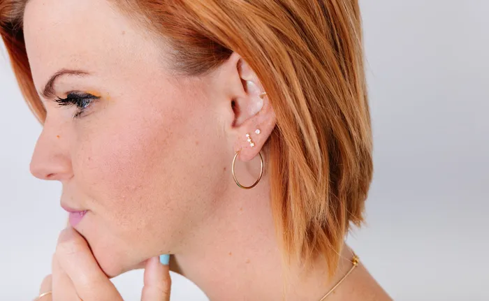 Earrings Halstead 24mm Classic Hoops
