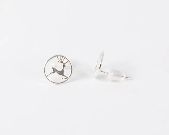 Earrings Halstead Prancer Reindeer Studs