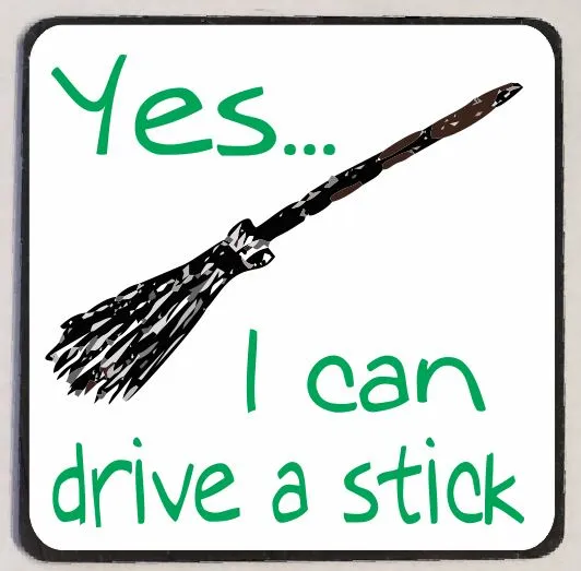 Earrings Iris Fashion Jewelry M156 Yes I can Drive A Stick