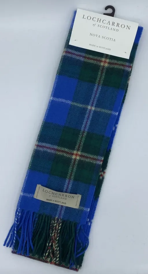 Earrings Lochcarron Nova Scotia Lambswool Scarf