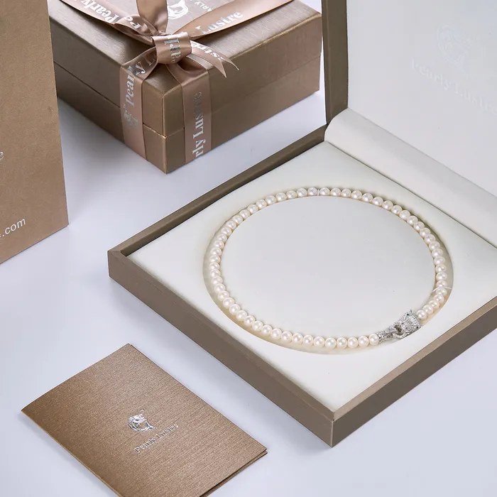 Earrings Pearly Lustre Freshwater Pearl Set WS00042 SAFARI