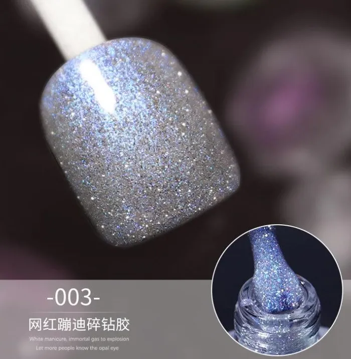 Earrings POLLY NS628 Glitter UV Gel Polish 03