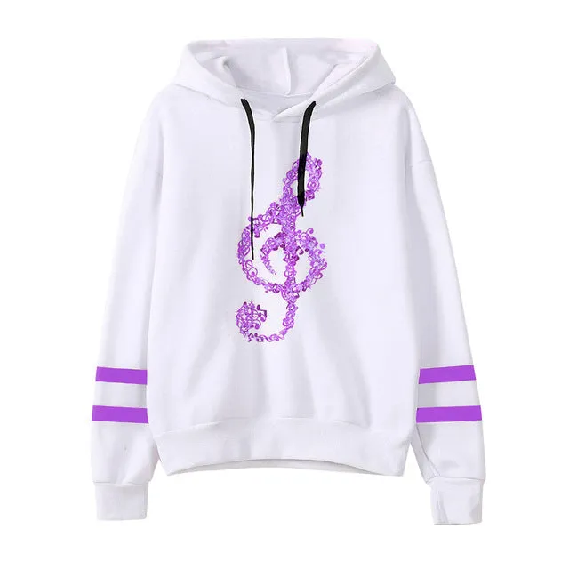 Earrings Reloaded Store Treble Clef Hoodie