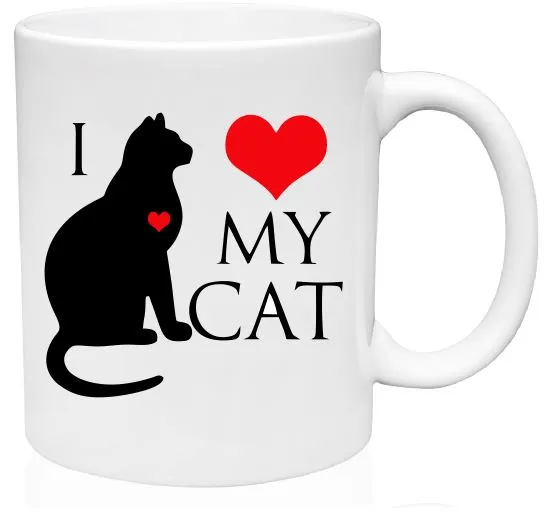 Earrings Sand Dollar Sales MG19 I Love My Cat Mug
