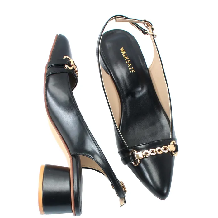 Earrings Women Formal Court Shoes 74680S Walkeaze