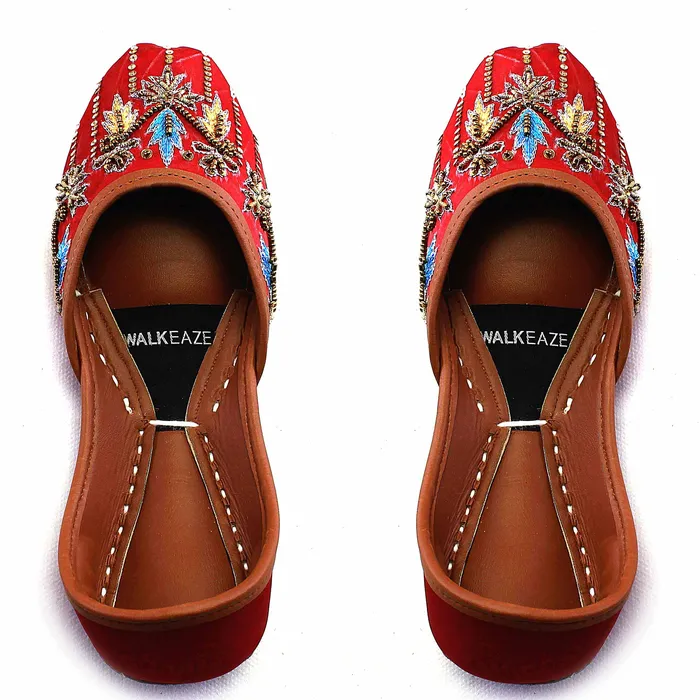 Earrings Women Formal Khussa 38975S Walkeaze