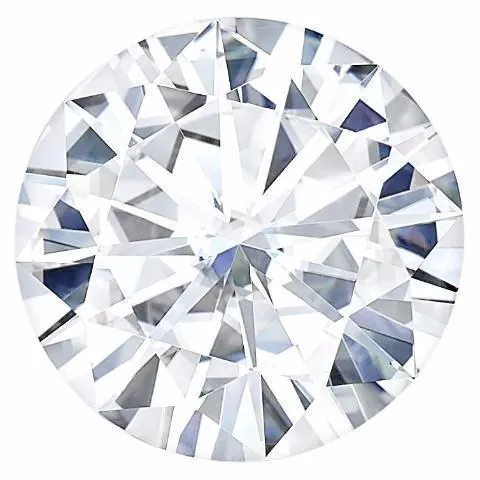 Fire Brilliance Charles Colvard Round Moissanite Rings