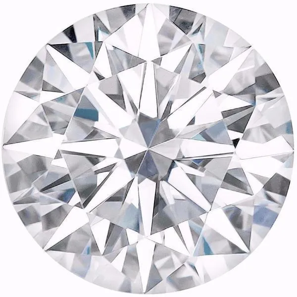 Fire Brilliance Charles Colvard Round Moissanite Rings