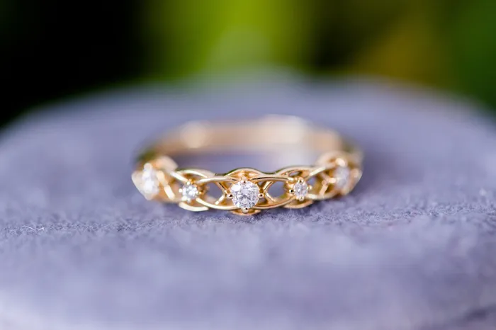 FIRE BRILLIANCE Earrings Vintage Beauty Gift Set 3 Rings