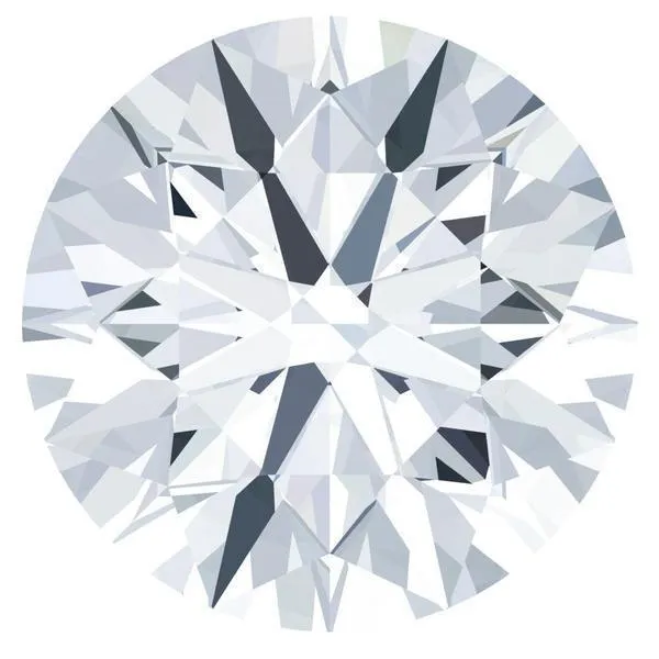FIRE BRILLIANCE Rings FAB Moissanite Round Cut
