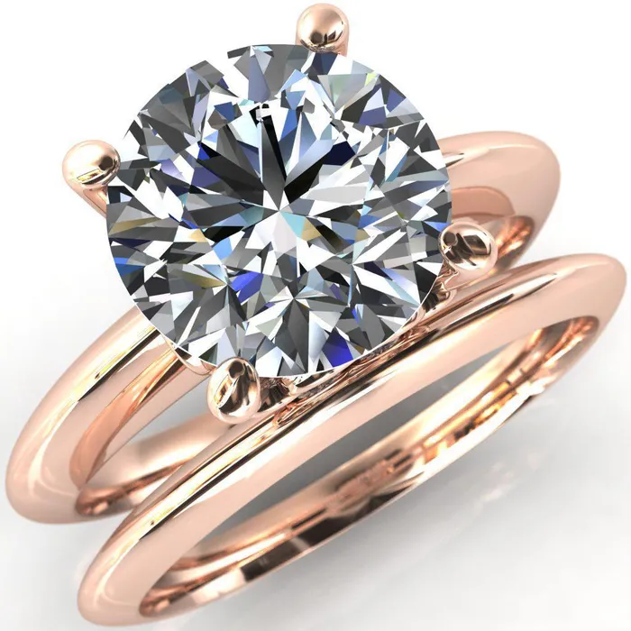 Fire Brilliance Rings Gloria Round Center Stone High Shoulder 4 Prong 4 Surprise Bezel Filigree Engagement Ring