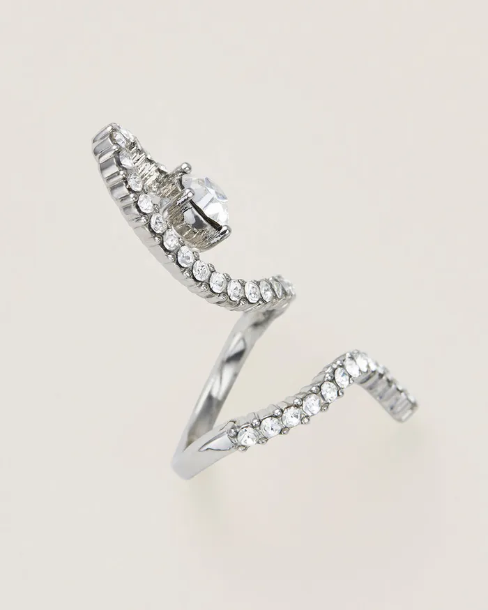 Gothic Spiral Nail Ring ADEAM Rings