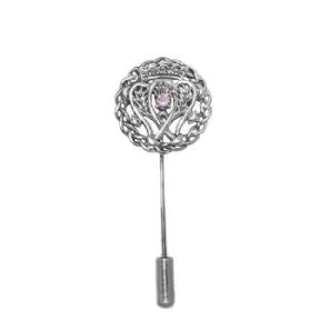 Hamilton Young Earrings Outlander Inspired Luckenbooth Silver Pin