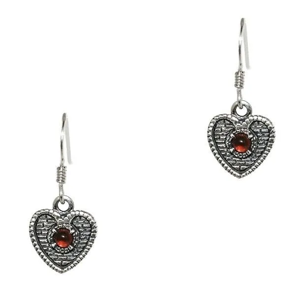Heart of Midlothian Silver Earrings Hamilton Young Earrings