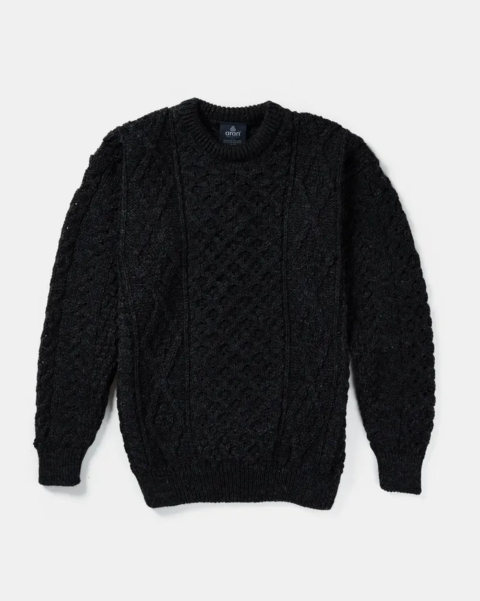 Heritage Aran Wool Sweater Aran Woollen Mills Earrings
