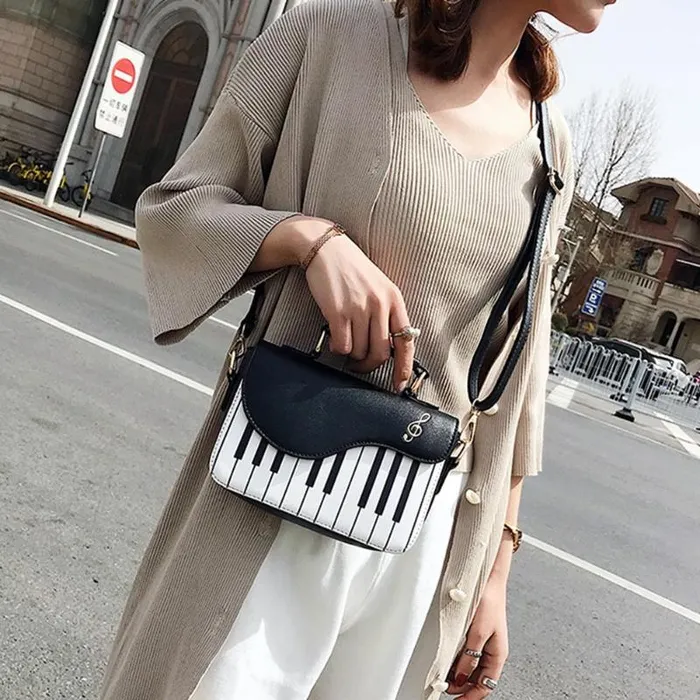HJ Bag Store Earrings Classy Keyboard Purse