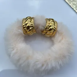 Jewelvers Earrings 18K GoldFilled Twisted Gold Hoop Earrings for Women Jewelvers Earrings 18K GoldFilled Twisted Gold Hoop Earrings for Women