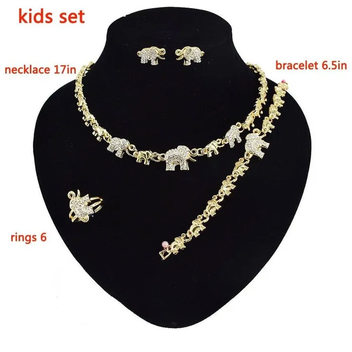 Jewelvers Earrings XO Kids Elephant Set