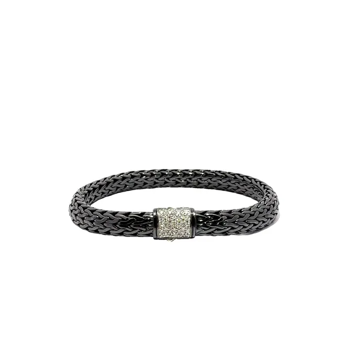 John Hardy Bracelets PreOwned John Hardy Diamond Classic Chain Bracelet