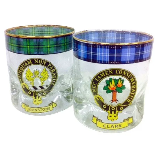 Lang Syne Earrings Clan Whiskey Glass