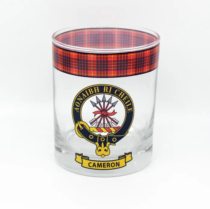 Lang Syne Earrings Clan Whiskey Glass