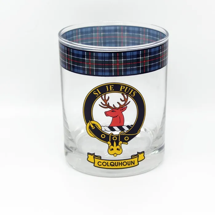 Lang Syne Earrings Clan Whiskey Glass