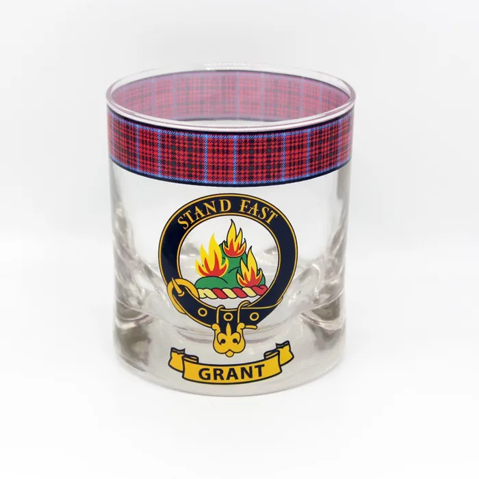 Lang Syne Earrings Clan Whiskey Glass