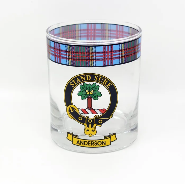 Lang Syne Earrings Clan Whiskey Glass