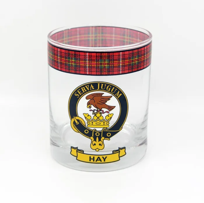 Lang Syne Earrings Clan Whiskey Glass