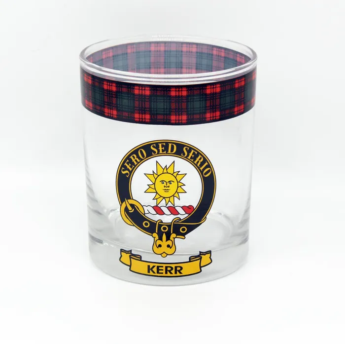 Lang Syne Earrings Clan Whiskey Glass
